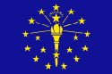 Flag of Indiana Flag of Indiana